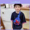 Childrens Single Spiderman Shoulder Crossbody Chest Bag With Breathable Nylon