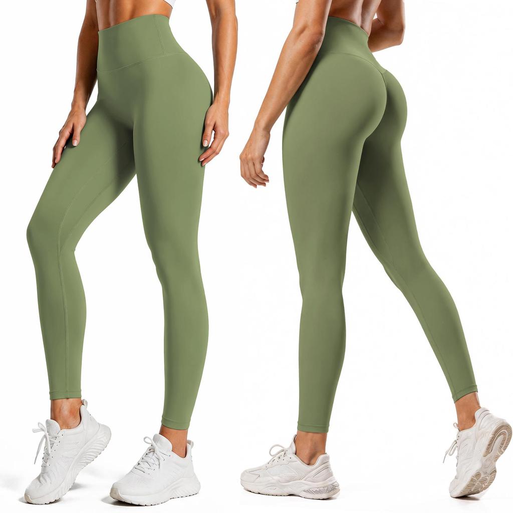 Calça de Yoga Feminina de Malha de Seda de Cintura Alta - Primavera/Verão, Levanta Bumbum, Secagem Rápida, Absorção de Suor, Calça de Corrida.