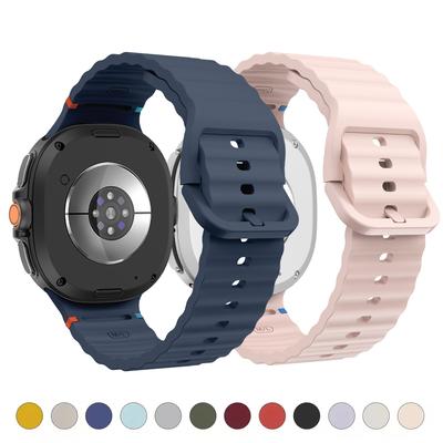 Für Samsung Galaxy Watch 8 Armband 44mm 40mm 46mm Smart Original Silikon Sport Armband Correa Galaxy Watch 8 Classic Band