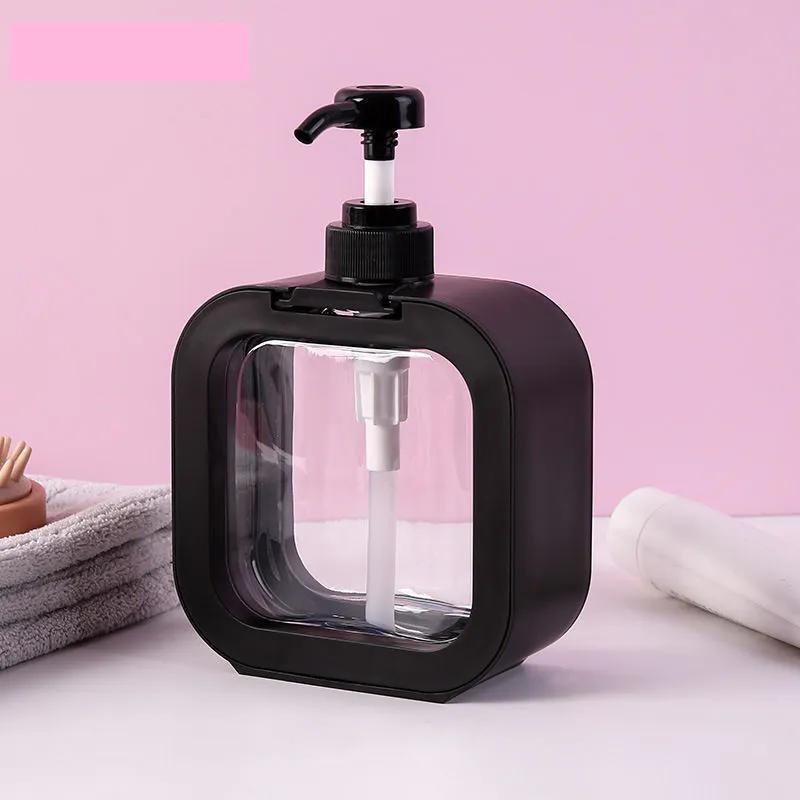 500ml Soap Dispenser White Black Pink Green Purple Liquid Soap Dispenser Pump Lotion Bottles Plastic Bottles For Body Wash Shampoo Hand Sanitizer