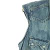 Unbenutzt Levi's French Sleeve Denim Weste XS blau Damen Gebraucht