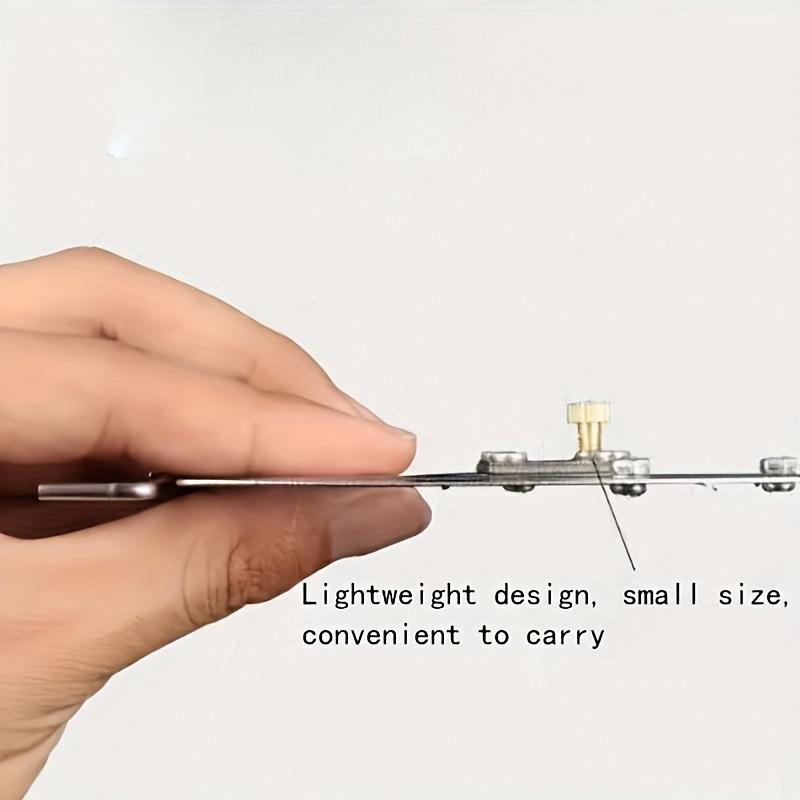 Snel Knoopbindgereedschap, Antislip, Roestbestendig, Duurzaam, Compact & Draagbaar Haak Knoopbinder