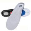 Men Sports Insole EVA Silicone Running Athletic Shock Absorption Breathable Arch Support Inserts Black 41‑45