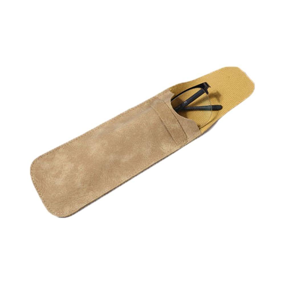 Covered Sunglasses Bag Velvet Lining Eyeglasses Holder PU Leather Glasses Bag  Jewelry Packing