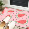 Watermelon Slice Pattern Office Rug Chair Mat, Entryway Carpet, Suitable for Front Door, Bedroom, Living Room, Desk, Holiday Gift
