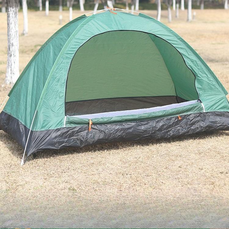

Oxford Fabric & Fiberglass Pole Pop-Up Tent Camping Tent with Sun/Rain/Mosquito Protection for Beach Hiking Cycling Travel