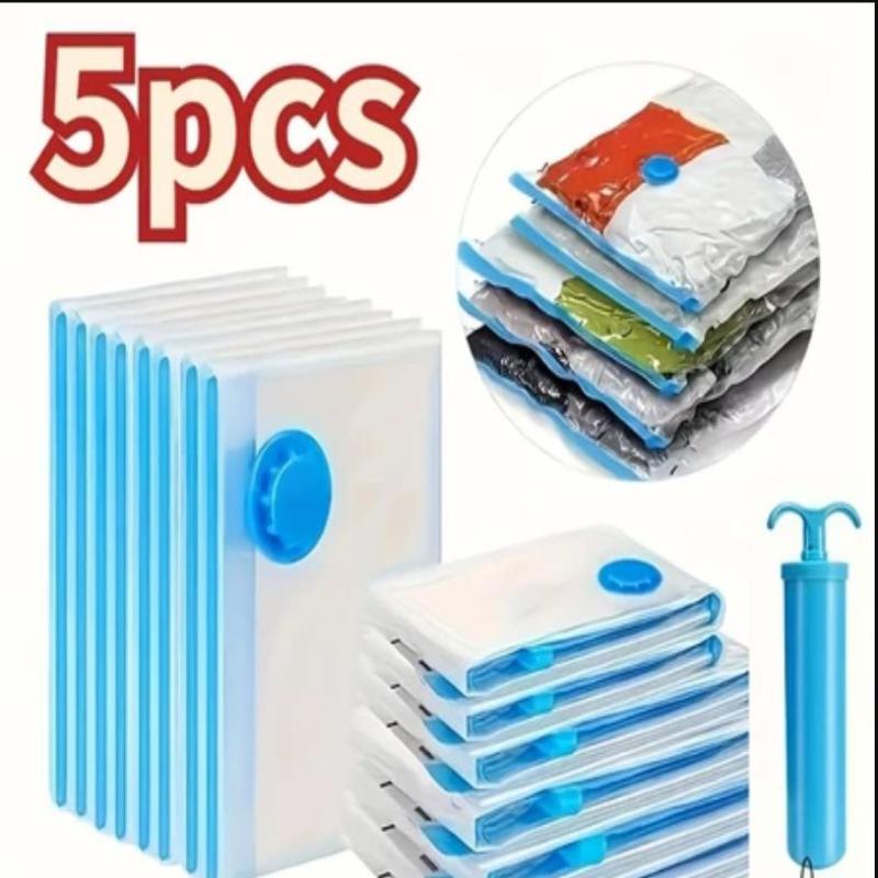 Vacuum Storage Bags Travel Reusable Organizers Vacuum Sealer Bags For Clothing Compressed With Pump