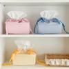 Modern Minimalist Nonwoven Fabric Tissue Box Cover For Kitchen And Dining Decor
