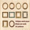 30pcs Vintage-Inspired Scrapbook Paper Pad Single-Sided Patterned Decoupage Papers for DIY Crafts, Journaling, Scrapbooking, Gift Wrapping, Album Art