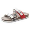 Fashion 6 Style Women Men Slippers Flip Flops Summer Beach Cork Love's Flats Sandals Casual Shoes Mixed Colors Big Size 35-46