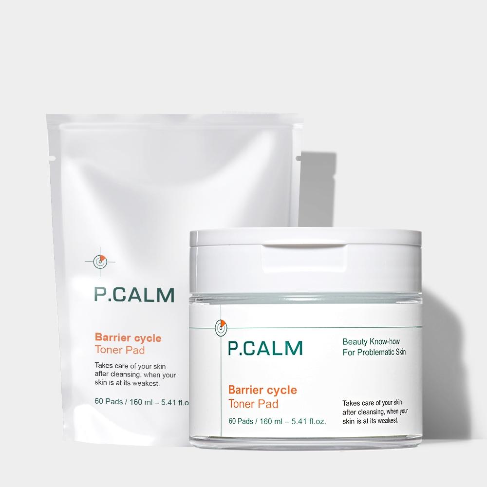 Pecam [reconciliation Trouble No.1] Pecam Barrier Cycle Toner Pad 60 Sheets  +60 Sheets Refill Plan 