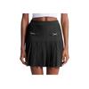 Pleated Cotton Blend Solid Mini Skirt Women Skirts JR670KXF84-0001