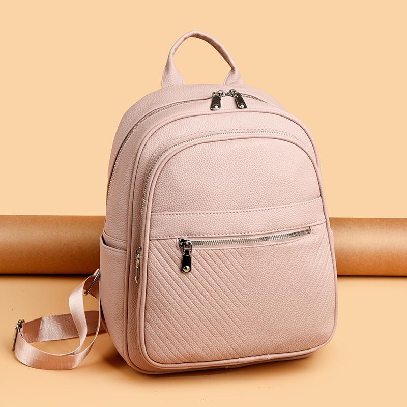 Women's Backpack Soft Leather Backpack