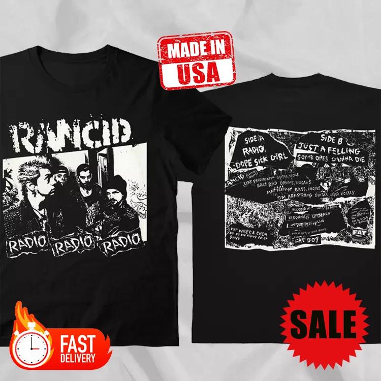 Rancid Radio Music Tour Unisex T-Shirt Gift For All Fans S-5XL XXXXL
