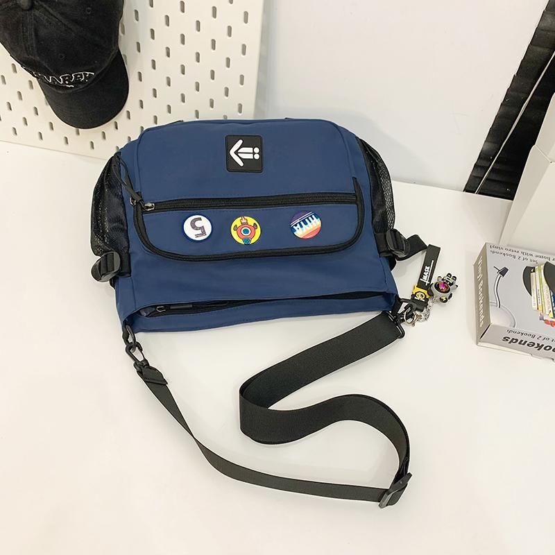 Men's Shoulder Bag Middle School Student's Book Bag Women's Crossbody Bag