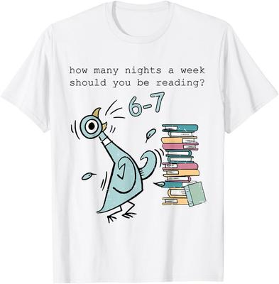 Lehrer 67 Wie viele Nächte pro Woche solltest du 6-7 lesen T-Shirt