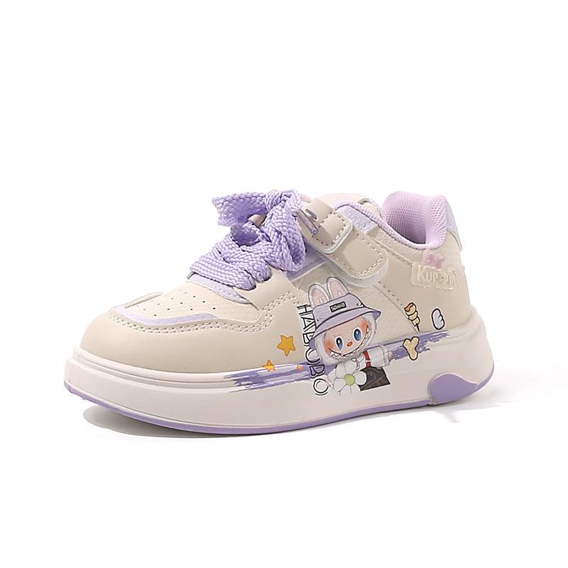 Girls' Shoes 2025 Autumn New Labub Children's Board Shoes Student Casual Sports Shoes Medium and Older Children's Running Shoes