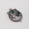 Green Onyx Gemstone 925 Sterling Silver Wedding Jewelry Women Pendant 1.9" For Women CP-44-19