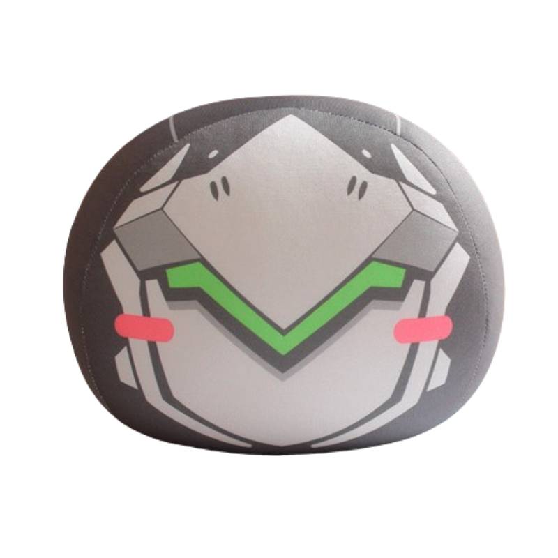 

Overwatch Dva Genji Plush Pillow Cushion Doll Stuffed Toy Pp Cotton Gift Game GENJI