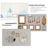 Metal Screws Pack of 90 Picture Hanging Set Photo Frame Screw for Hanging Object