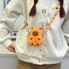 Cartoon Silicone Shoulder Bag Small Wallet Kawaii Animal Purse Capybara Crossboday Bag  Friends