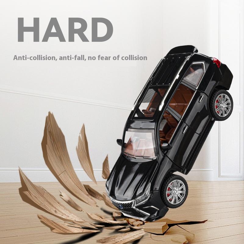 1:24 Lexus LX570 Alloy Off Road SUV Diecast Metal Model Sound and Light Toy Collect Hobby Model Ornaments Gift For Friend Boys