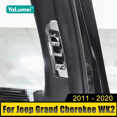 Jeep Grand Cherokee WK2 2011 2012 2013 2014 2015 2016 2017 2018 2019 2020 Automobilio vidinės A statramsčio oro išleidimo angos garsiakalbio apdaila