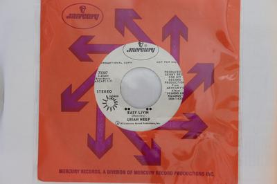 7inch Record URIAH HEEP - Easy Livin 73307 Mercury 1972 US Rock Used