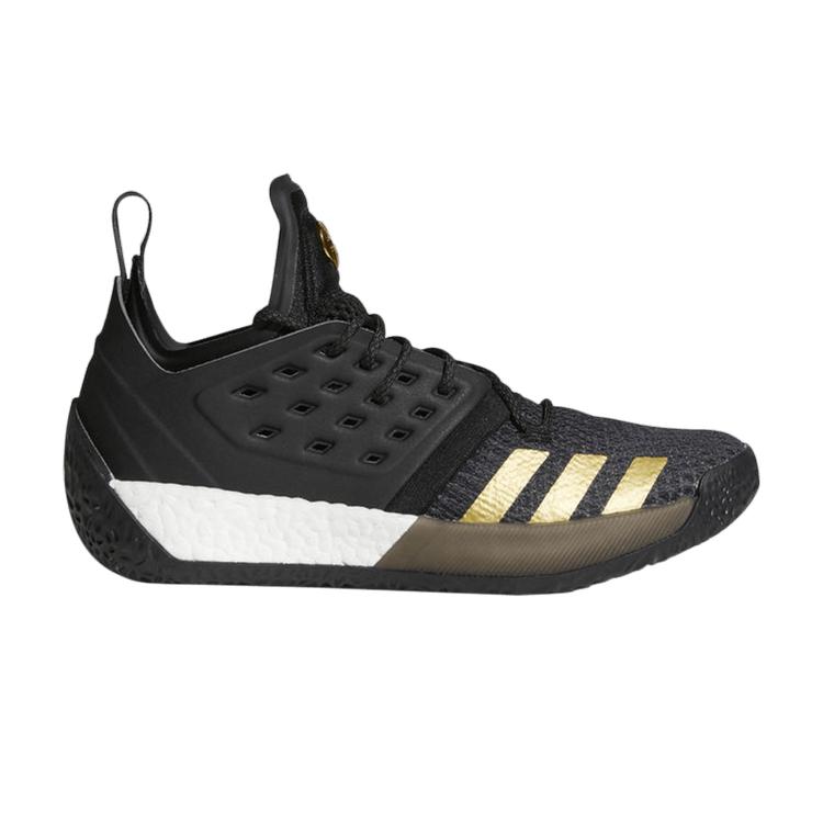 Adidas Harden Vol. 2 Imma Be A Star Men Sneakers Black Core-Black Gold-Metallic AH2215