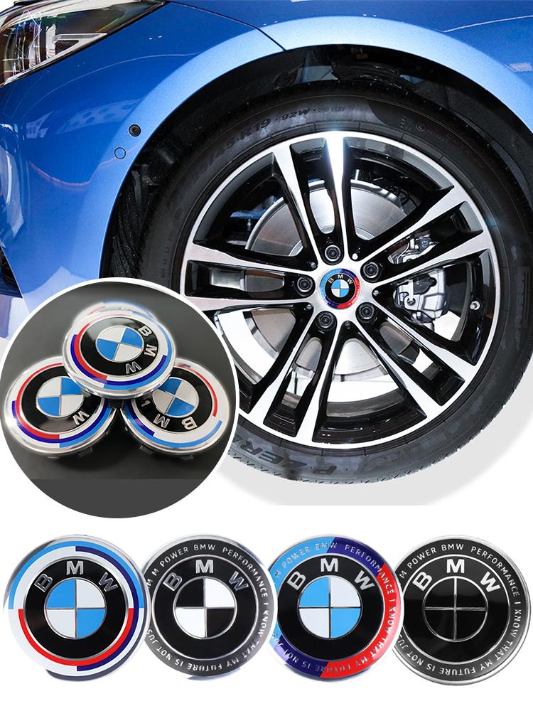 2026 Hot 56/68mm Auto Hub Caps Car Wheel Center Cover Hubcaps Decoration Accessories for BMW 1 3 5 7 Series M M3 M5 M6 F01 F20 F10 X5 E36
