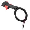 Handle Switch Durable Freely Retractable Strong Sturdy Stable Good Compatibility Plastic Grass Trimmer Throttle Control Handle with Switch for Garden