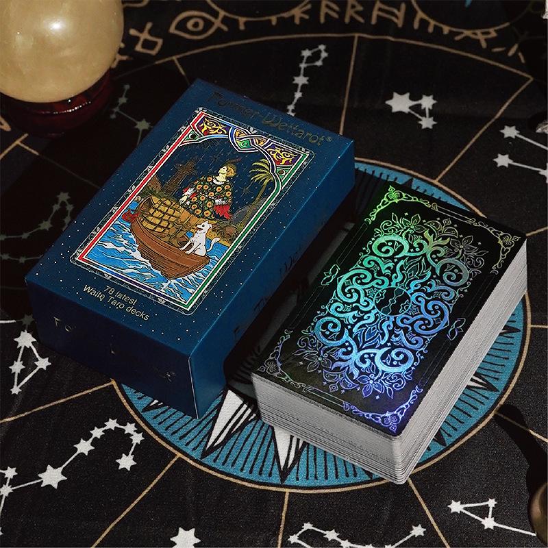 Witekin Gold Foil Tarot Cards: Complete Set for Beginners with Analysis