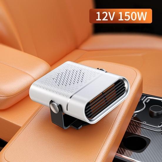Elektrischer Autoheizlüfter 12V/24V 2-in-1 Autoheizung und Lüfter Tragbarer Windschutzscheiben-Enteisungslüfter für LKW SUV PKW