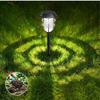 Solar-Powered Outdoor Landscape Ground Plug Light