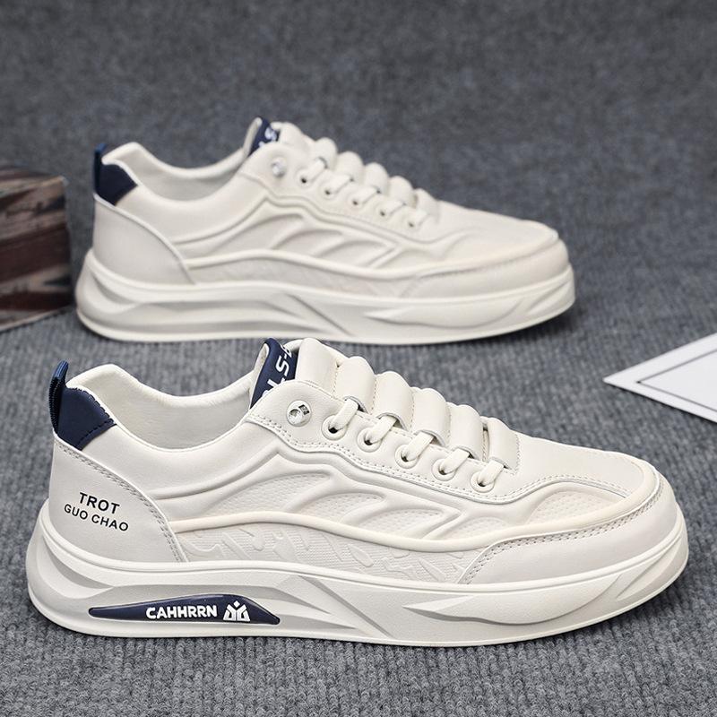 2025 Spring New Dad Shoes Platform Casual Versatile Breathable Men's Trend Heightening Low-top Sports Shoes