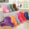Back Cushion Pain Relief Comfortable Chair Cushion Hidden Zipper Non-Slip Sofa Pillow for Home Car Office