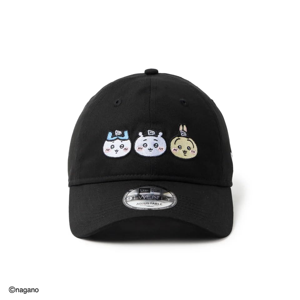 9TWENTY Cap Chiikawa Collaboration Black 920 CHIIKAWA BLK [New Era] - - - L/XL -