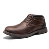 New Martin boots men's tooling boots autumn high-top shoes men's British style short boots retro casual leather boots