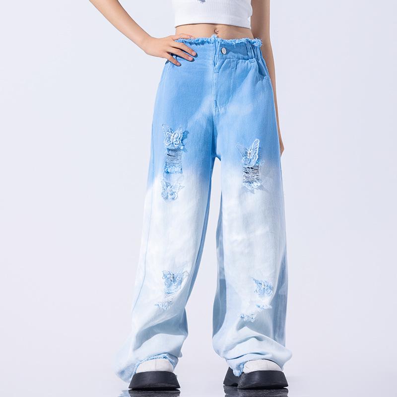 Trendy Jazz Dance Costume for Girls - Stylish Hip-Hop Performance Outfit
