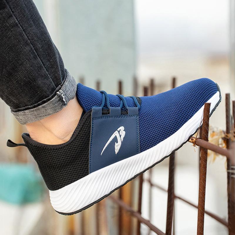 Unisex Breathable Safety Shoes Casual Sports Shoes Anti-Smashing And Wear-Resistant Safety Shoes