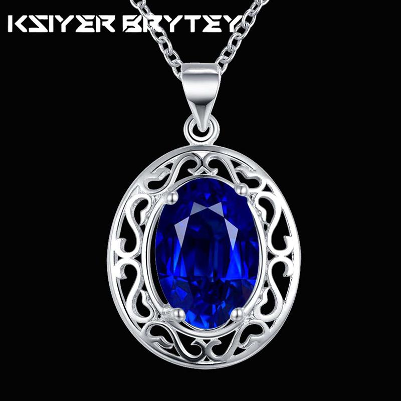 

Оригинальные кольца из серебра 925 пробы Casual Blue Crystal Oval Pendant Кольца для женщин Модная вечеринка Свадебные украшения Наборы Подарки