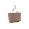 Woman Big Artificial Leather Tote Shoulder Bag