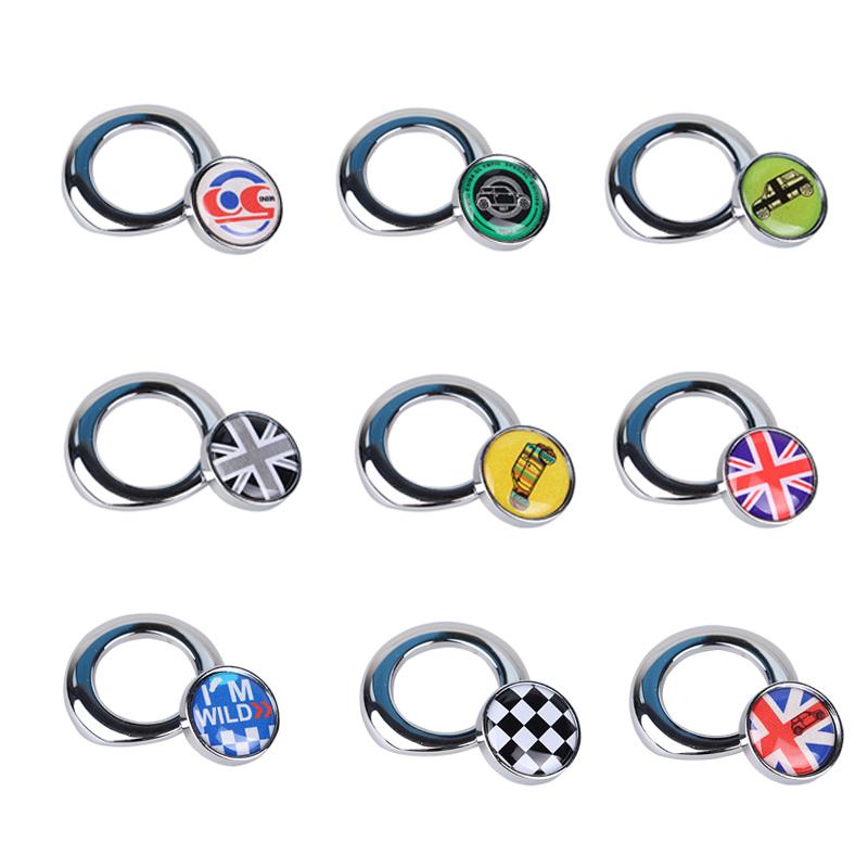 Auto Styling Innen Zündung Start-Taste Aufkleber Für Mini Cooper Countryman Clubman R55 R56 R57 R58 R59 R60 R61