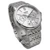 CASIO BESIDE Quartz Sapphire Solid Silver Men's Watch, Glass, Band, Multi-axis, 24-hour Display