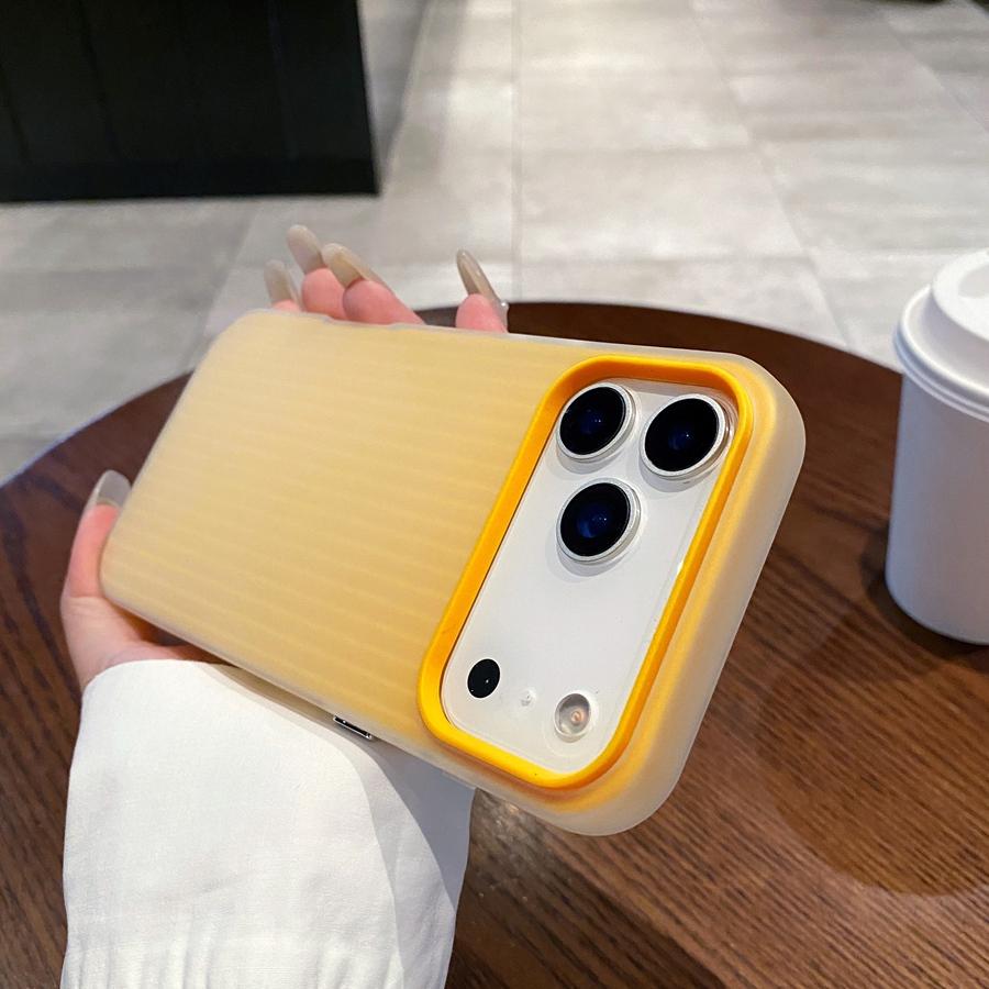 

Матовий чохол 2 в 1 з платованими кнопками, захищений від відбитків пальців, двошаровий, протиударний, макаронних кольорів для iPhone 17 16 15 14 13 12 11, захисна накладка iPhone 17 Pro Max помаранчевий