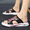 Fashion Summer Youth Slippers Men Unique Design High Quality Slippers Non Slip Outside Flip Flops Thick Soled Toe Sandals