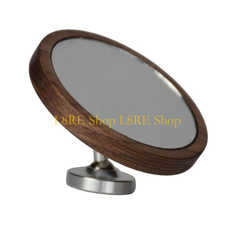 L8RE Espresso Shot Mirror for Bottomless Portafilter Rotation Adjustable Small Reflective Mirror for Espresso CN