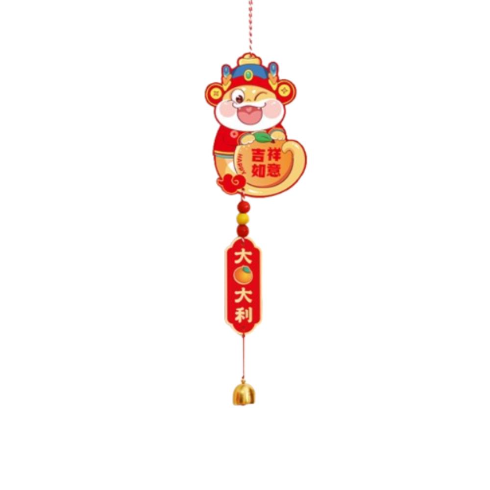 Blessing Chinese Snake Year Pendant Traditional Fu Character Hanging Ornament  Home New Year Decor
