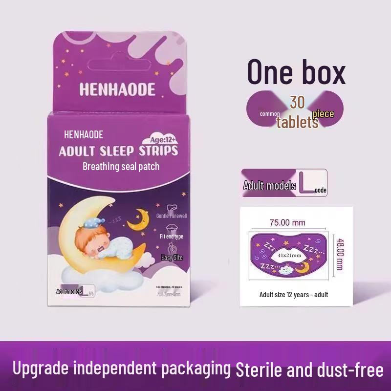 Children's Anti-Mouth Opening Sleep Strips - Mouth Breathing Prevention and Mouth Closure Tape