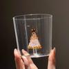 Christmas Tree Glass Wishing 3D Cartoon Animal Shape Cup Borosilicate Glass Single Layer Cup Living Room Guests Juice Cold Drink